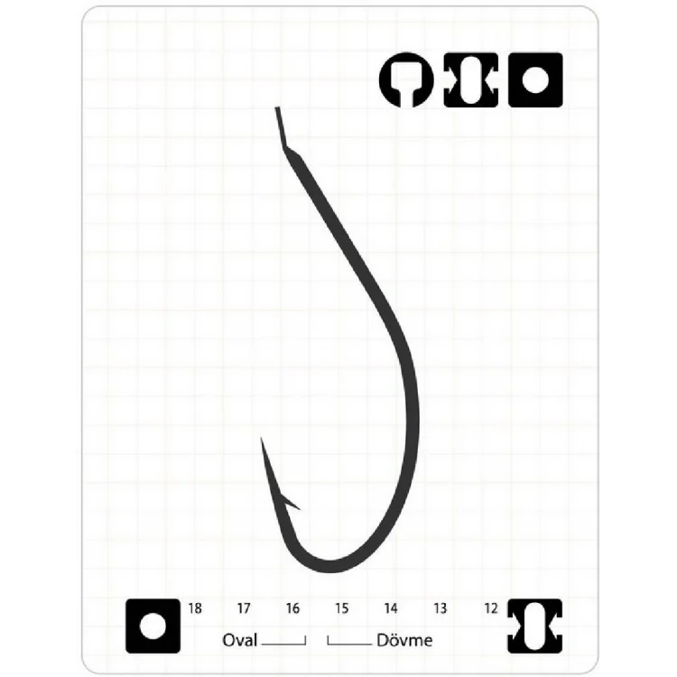 Fudo 1401 Akita Kitsune Black Nikel İğne No:6