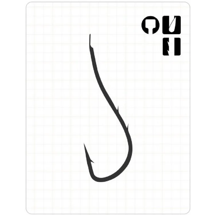 Fudo 2901 Ryusen Çift Tırnak Black Nikel İğne No:4