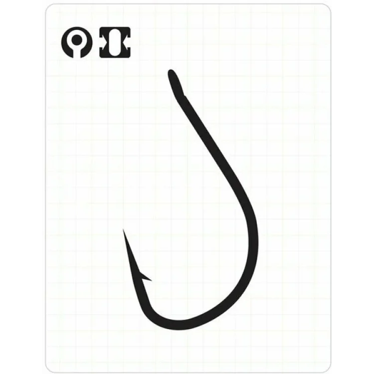 Fudo 3107 UMI TANAGO W/RING No:12 14 lü TEFLON Olta İğnesi