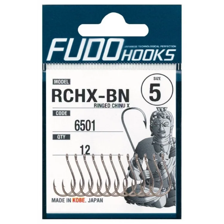 Fudo 6501 Ringed Chinu X Black Nikel İğne No:1/0