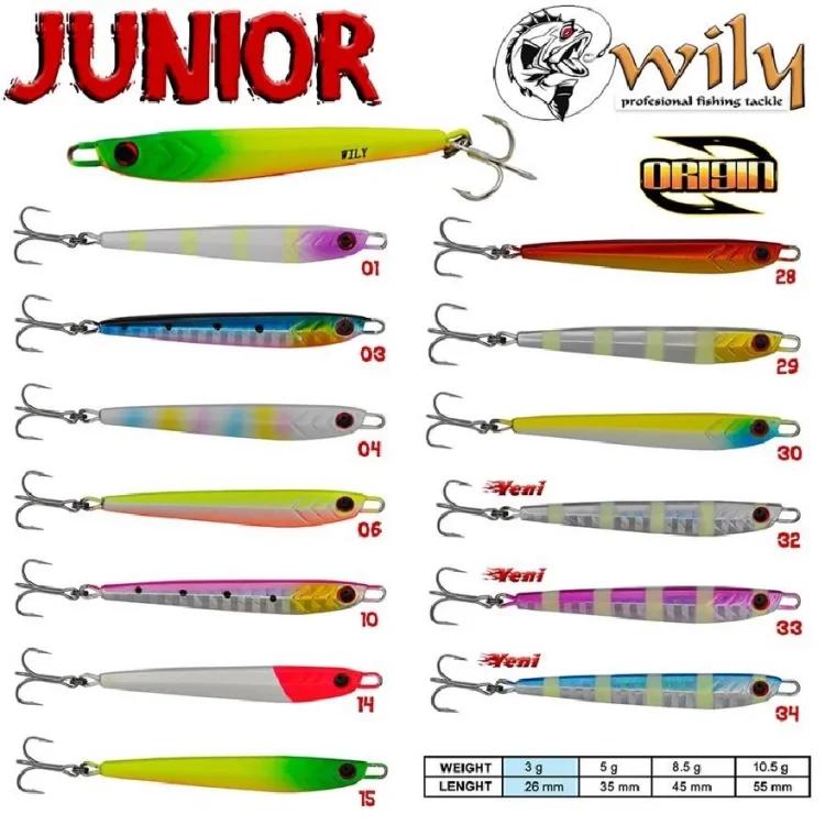 Jig Yemi Wily Junior Jig 3Gr 2,6Cm Renk:33