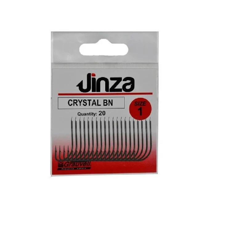 Jinza 57020 Crystal Bn Siyah Olta İğnesi 20’Li Paket No:10