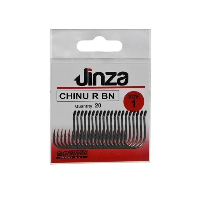 Jinza 57050 Chinu R Bn Siyah Olta İğnesi 20’Li Paket No:2