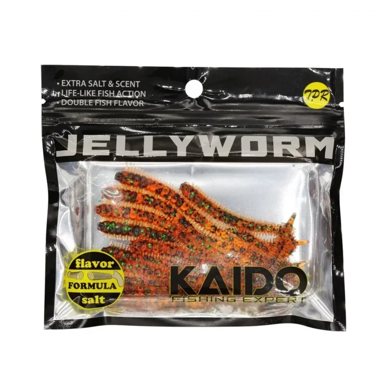 Kaido Jellyworm Jw95 Silikon Yem 10lu Pk Renk: D010