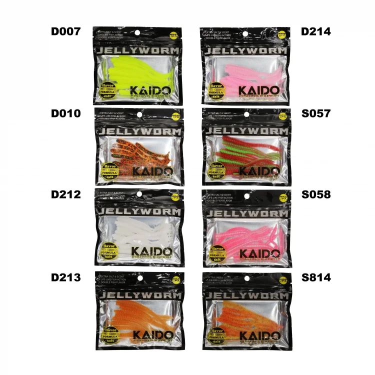 Kaido Jellyworm Jw95 Silikon Yem 10lu Pk Renk: S058