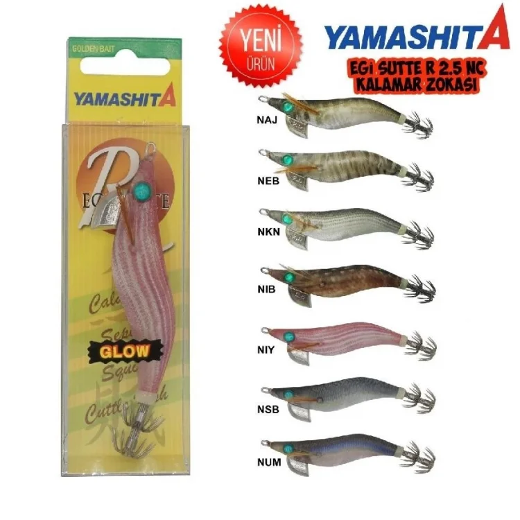 Kalamar Zokası Yamashita Egi Sutte R 2.5Nc F/Num 9Cm 10Gr