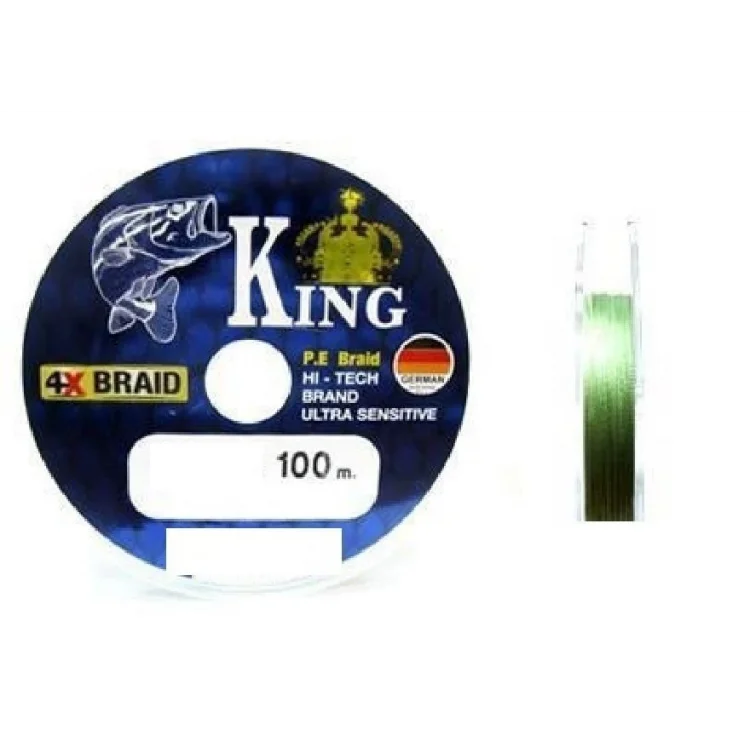 King Braid Ultra Sensitive Alman İp Misina 4X Pe Örgü 0,30Mm