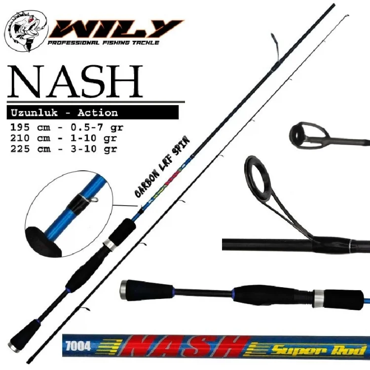Lrf Kamışı Port Fish Wily Nash 210Cm 1-10 Gr