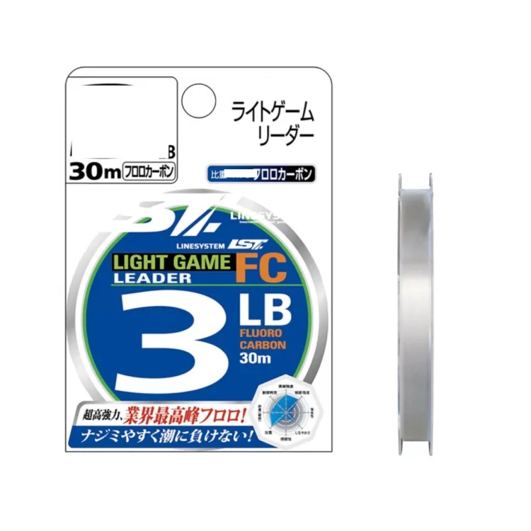 LST LINESYSTEM LIGHT GAME LEADER FC 30M 0.148 MM FLOUROCARBON MİSİNA