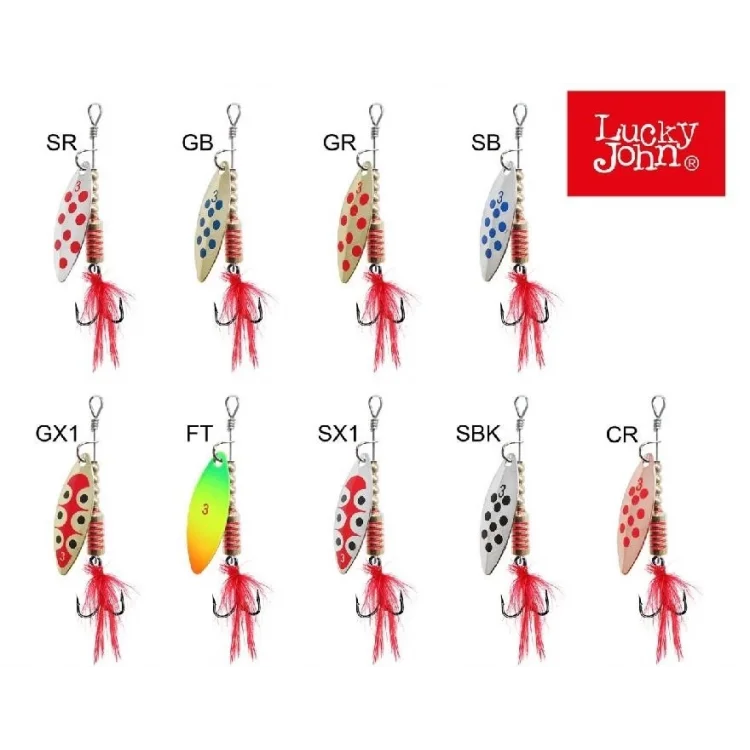 Lucky John Spin X Long Döner Kaşık 4 Gr No:2 Sb