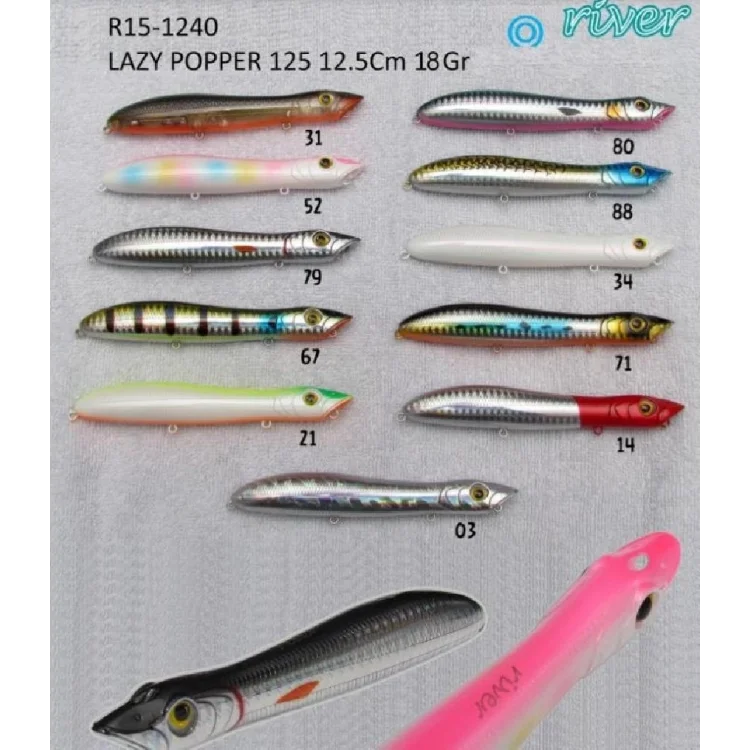 Maket Balık River Lazy Popper 12,5Cm 18Gr Renk:80