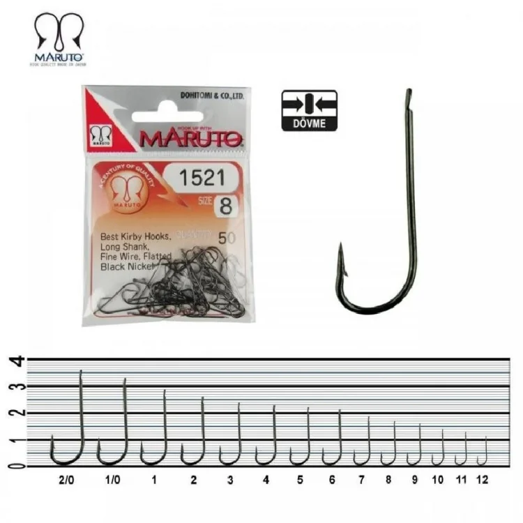 Maruto 1521 Nikel Olta İğnesi No:3