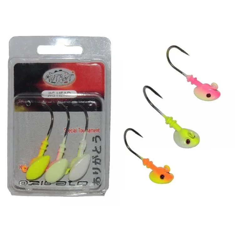 Mutant 6411 Jig Head Rigato Stunner 18Gr 3’Lü Mix Set