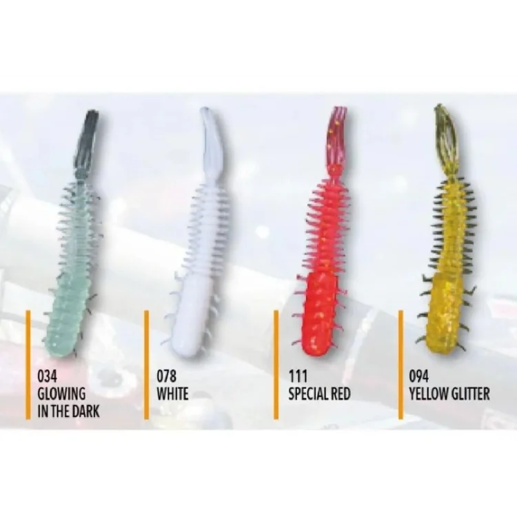 Nomura Yasu 5cm Aromalı LRF Silikon Yem 12’li Set Renk: 034