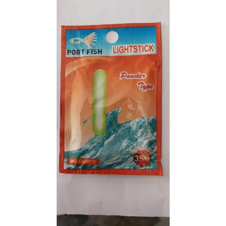 Olta Ucu Çubuk Fosfor Portfish Çiftli (Hediyeli) 5 Paket