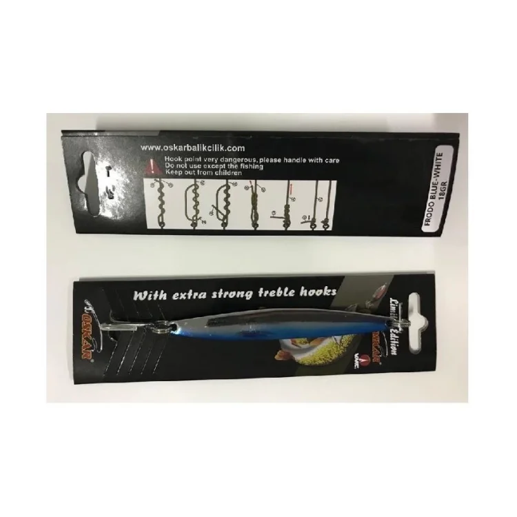 Oskar Frodo Olta Kaşık Mavi Beyaz 24 Gr