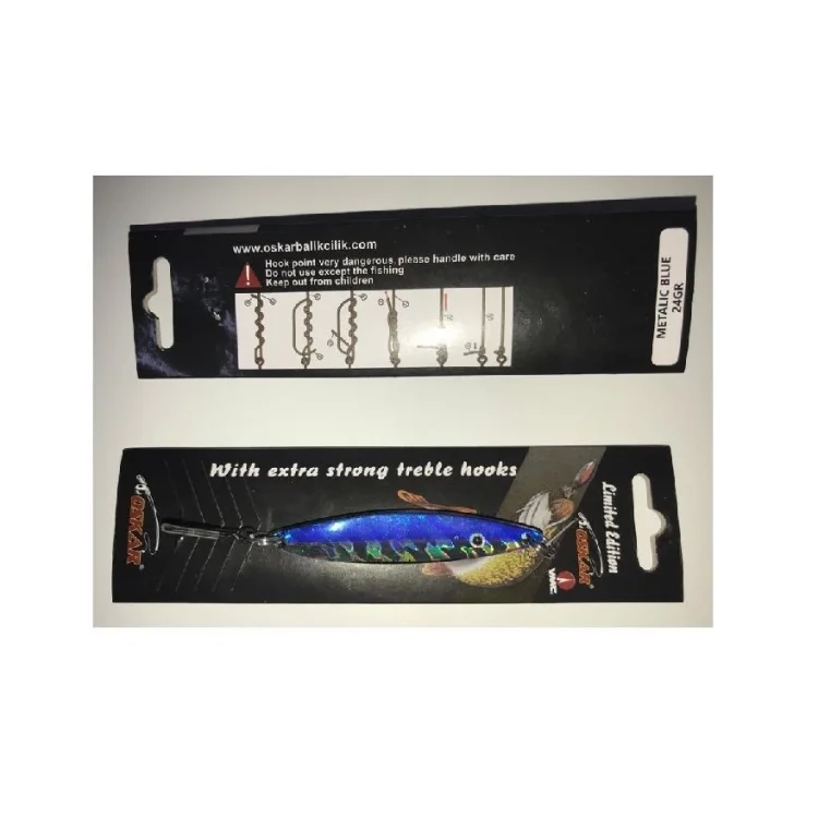 Oskar Frodo Olta Kaşık Metalik Mavi 24 Gr