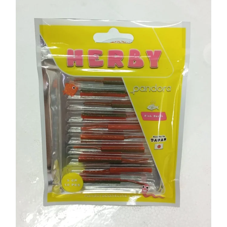 Pandora Herby LRF Silicon 5cm 10lu Renk: Camo