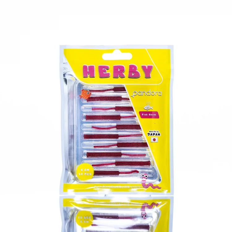 Pandora Herby LRF Silicon 5cm 10lu Renk: Red Berry