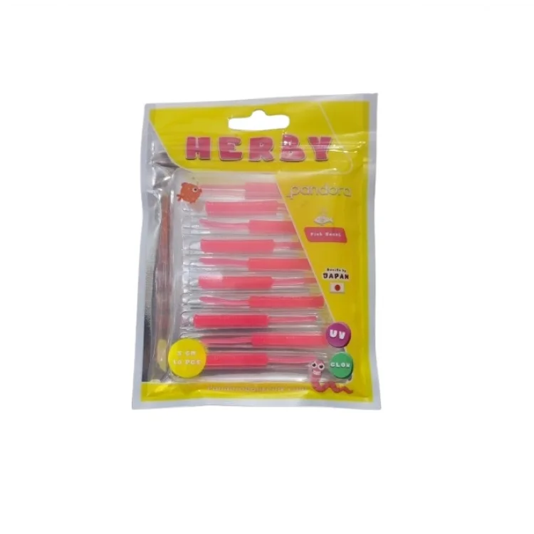 Pandora Herby LRF Silicon 5cm 10lu Renk: Light Pink