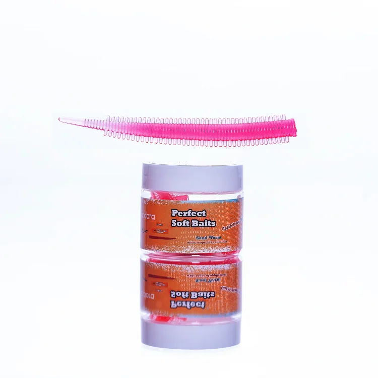Pandora Kavanoz Perfect Soft Baits Sandworm 7cm Renk:Pink