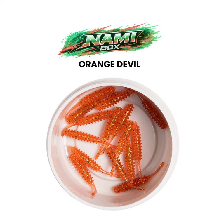 Pandora Nami Box Sızdırmaz Kutulu LRF Silikonu Renk: ORANGE DEVİL