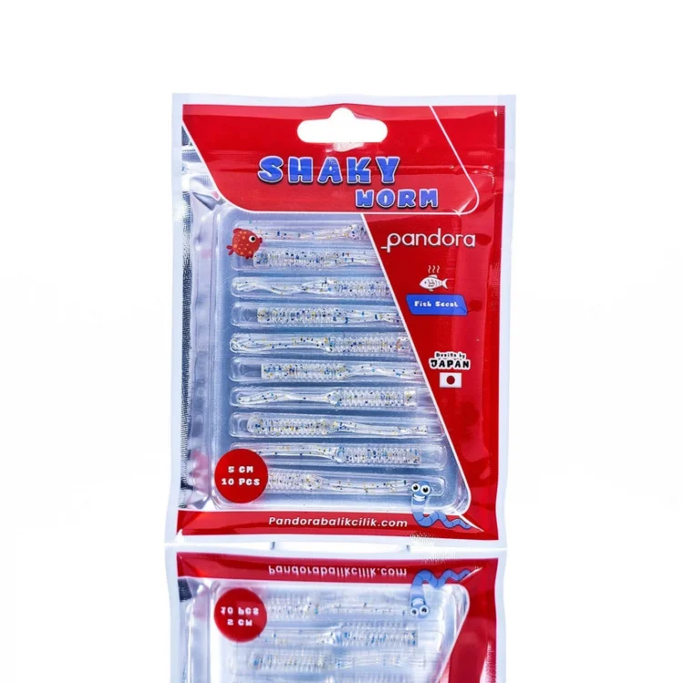 Pandora Shaky LRF Silicon 5cm 10lu Renk: Dream Glitter