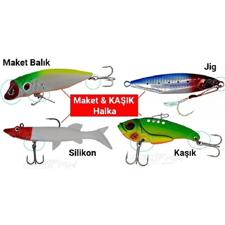Portfish Bl-6005 Kaşık Split Halka No:6