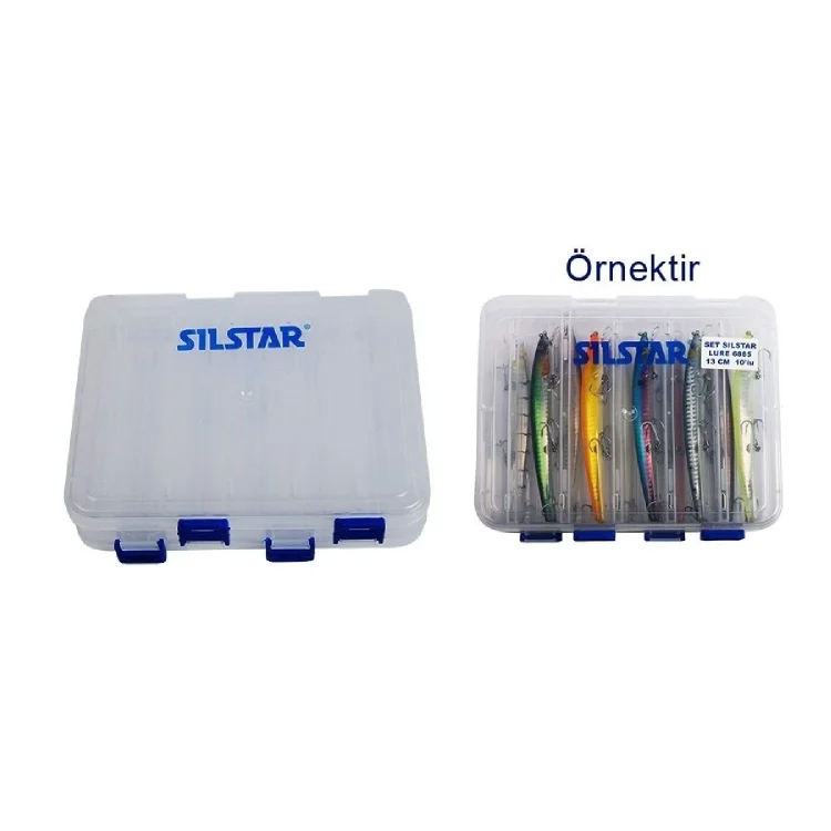 Rapala Kutusu 13Cm Şeffaf 10 Gözlü