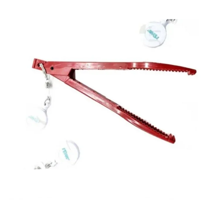 River Kilitli Balık Tutucu Maşası Kırmızı Renk