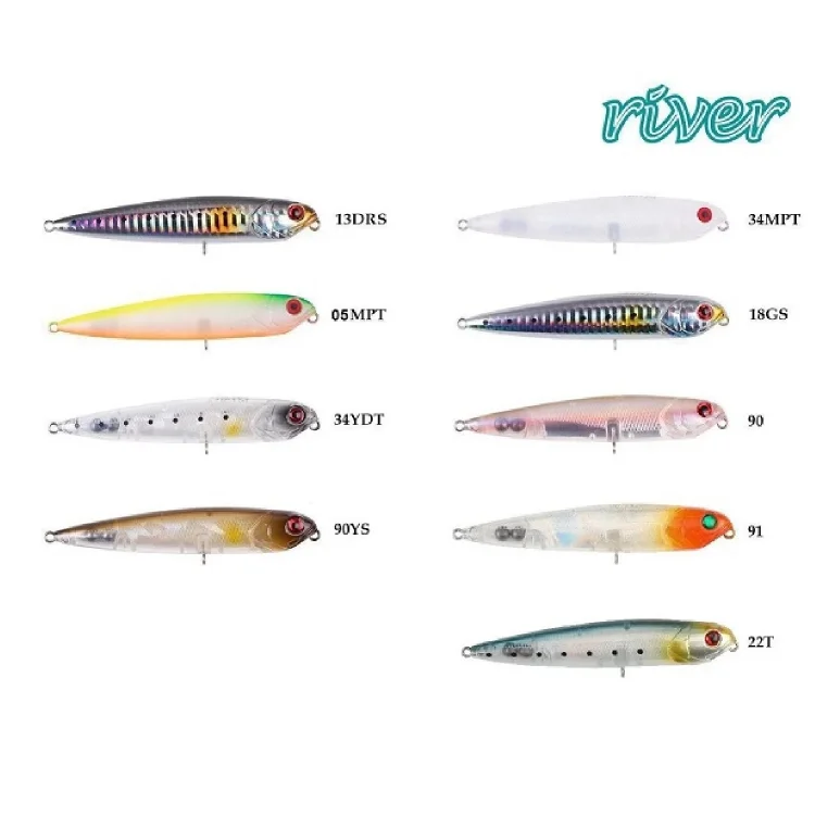 River Seabass Bullet 95 9.5Cm 11G Popper Maket Balık Renk:22T