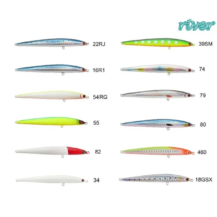 River Slim Pen 130S 13Cm 30 Gr Maket Balık Renk:74