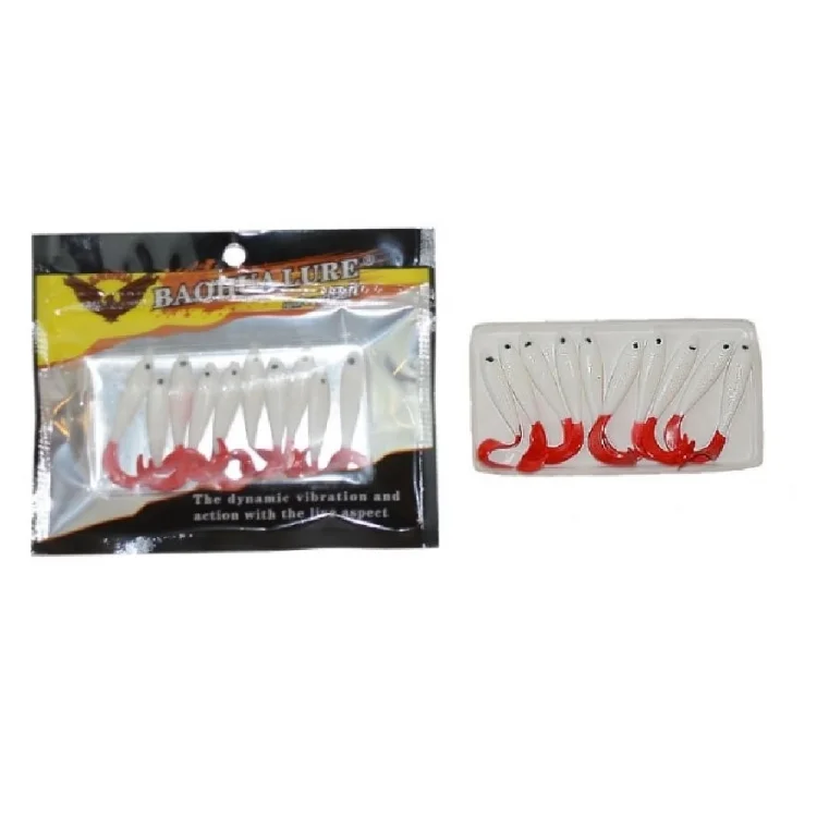 Sahte Silikon Yem Captain Hyper Soft 4,5Cm 10’Lu Pk Renk:02