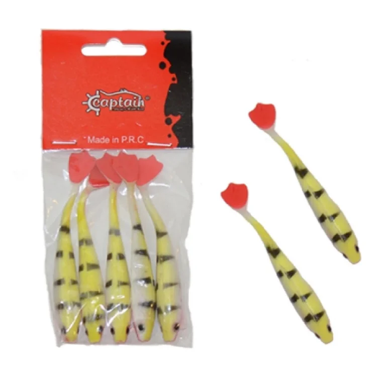 Sahte Silikon Yem Captain Pencıl Duck 9,5Cm 5’Li Pk Renk:01