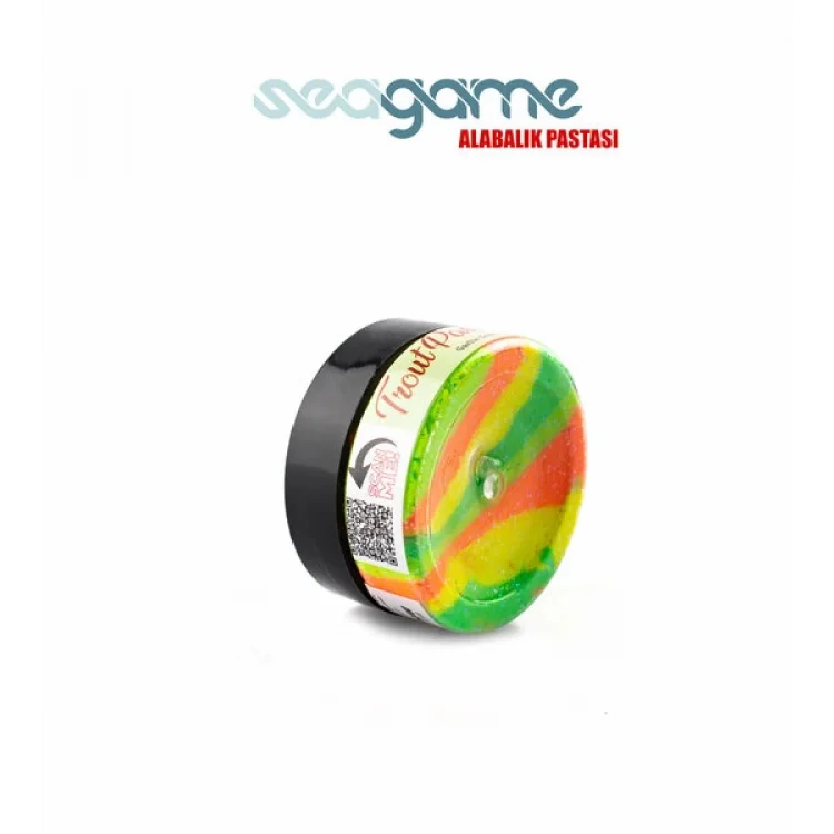 SEAGAME TROUT PASTA ALABALIK HAMURU SARIMSAK GÖKKUŞAĞI 50G