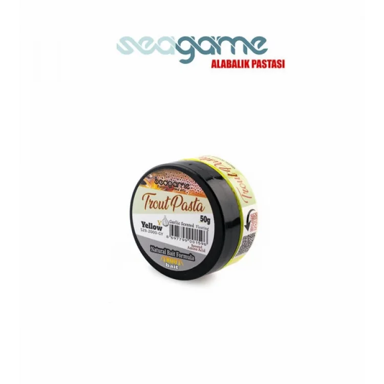 SEAGAME TROUT PASTA ALABALIK HAMURU SARIMSAK SARI 50G