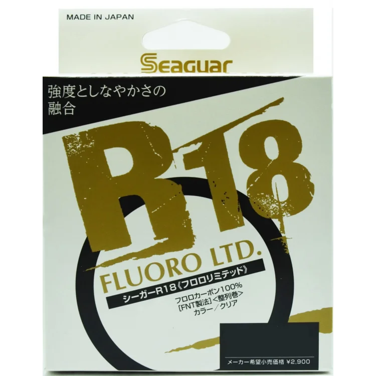 Seaguar R18 Fluoro LTD 100mt 0,185mm %100 Fluoro Carbon Misina