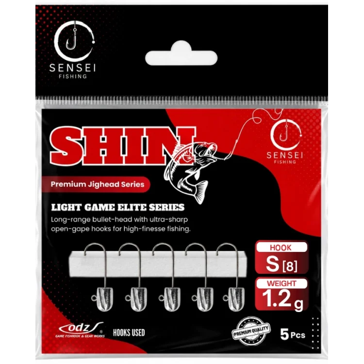 Sensei Shin S ODZ İğneli 1,2 gr 5 li pk LRF Jighead