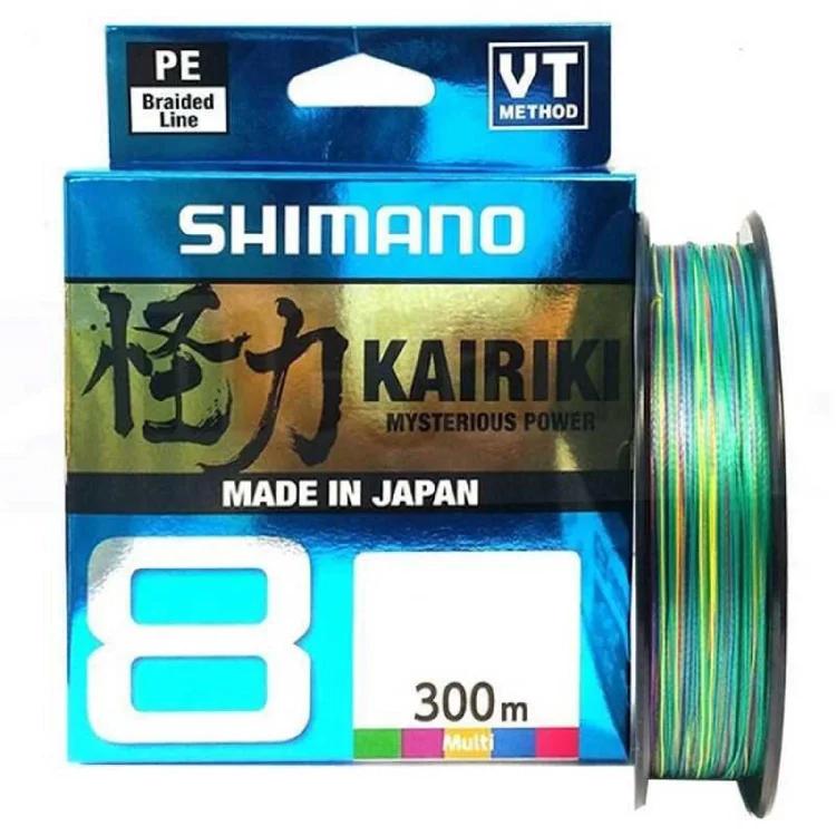 Shimano Kairiki 8 Multi Color 0,13Mm 300Mt 8Kat İp Misina