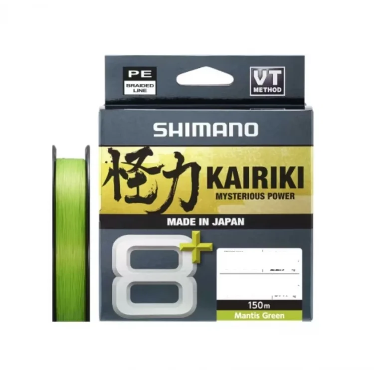 Shimano Kairiki 8+ Plus 150m 0,10mm M.Green İp Misina