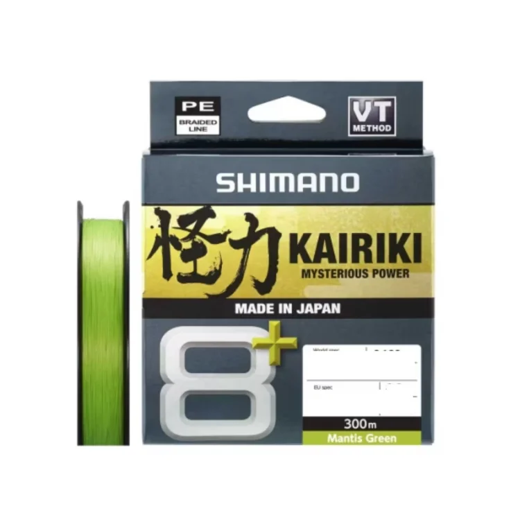 Shimano Kairiki 8+ Plus 300m 0,13mm M.Green (Yeşil) İp Misina