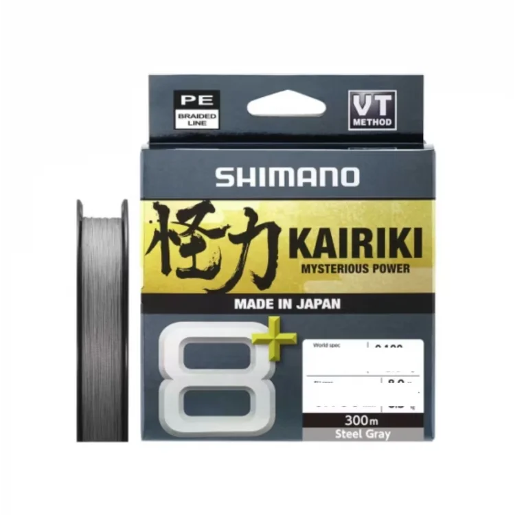Shimano Kairiki 8+ Plus 300m 0,16mm Grey (Gri) İp Misina