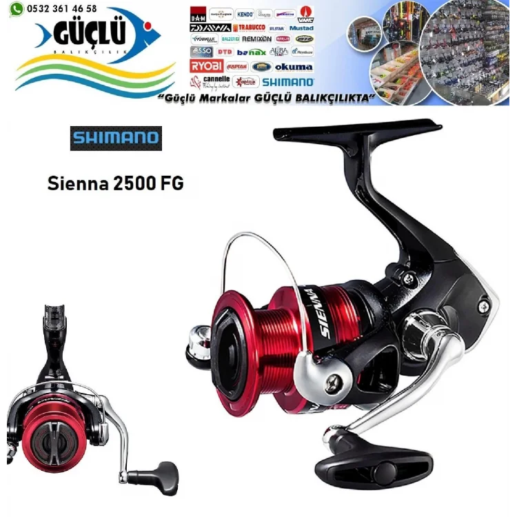 Shimano Sienna Fg 2500 Hg Yüksek Devir Spin Olta Makinesi