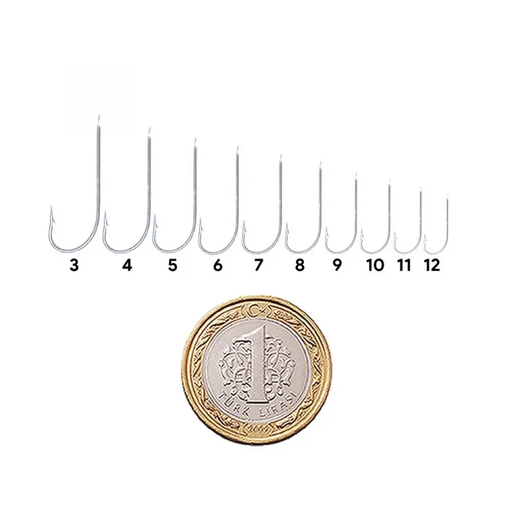 Shogun 1523D Best Kirby Nikel Çapraz 1000 lİ Olta İğnesi No:12