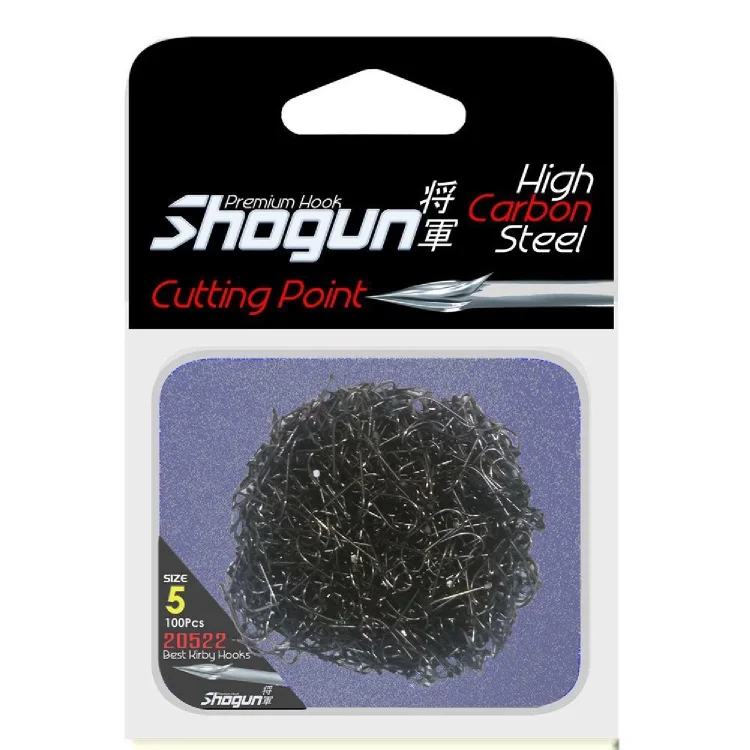 Shogun 1522 Best Kirby Siyah Çapraz 100 lü Olta İğnesi No:4