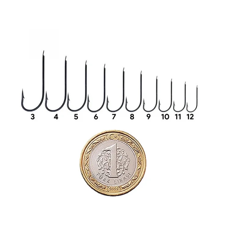 Shogun 1522 Best Kirby Siyah Çapraz 1000 lİ Olta İğnesi No:1