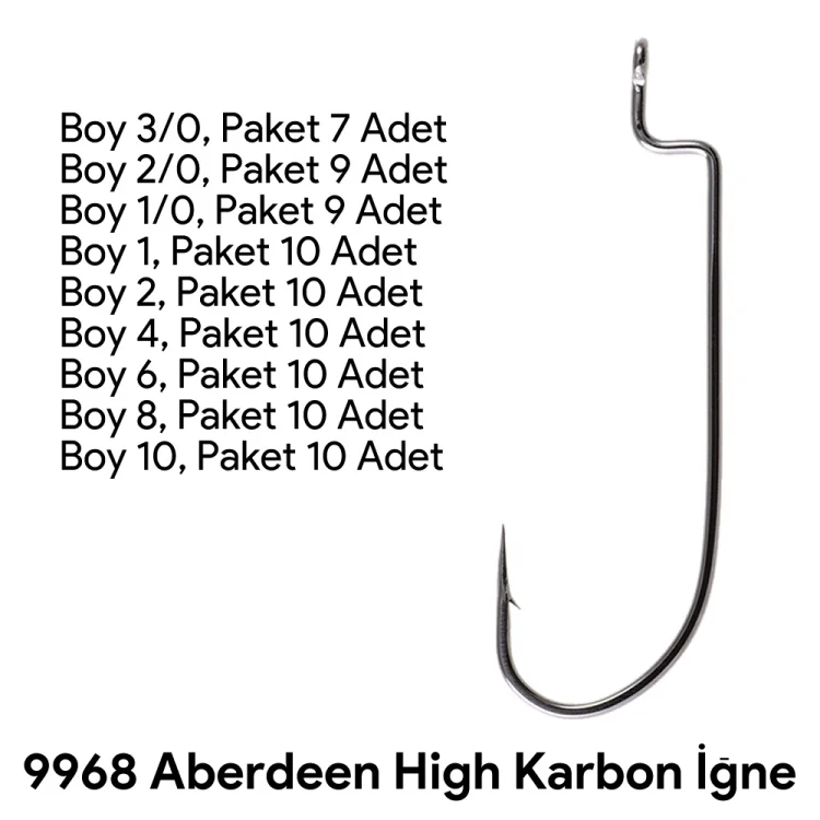 Shogun 9959 Worm Offsett İğne No:3/0