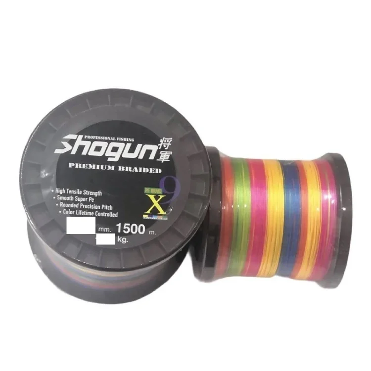 Shogun 9X Braid İp Misina 1500Mt 0,28Mm Multicolor