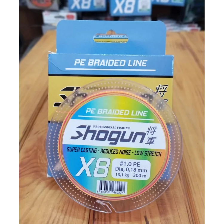 Shogun X8 300MT MULTİCOLOR İP MİSİNA 0,18MM
