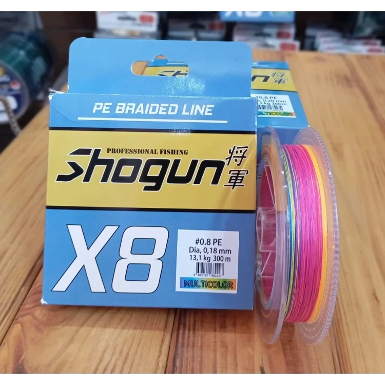Shogun X8 300MT MULTİCOLOR İP MİSİNA 0,18MM